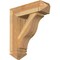 Ekena Millwork Funston Arts and Crafts Rough Sawn Bracket w/ Offset Brace, Western Red Cedar, 8"W x 26"D x 30"H BKT0806X26X30FST03RWR - alternate 1
